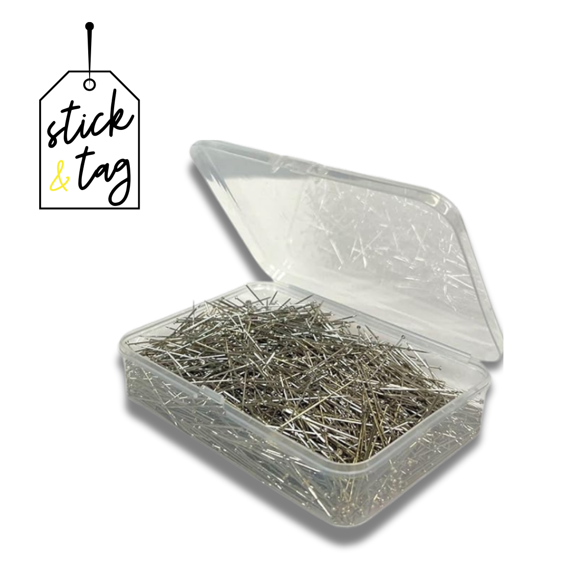 Stecknadeln mit Metallkopf Ultrafein 0,5mm