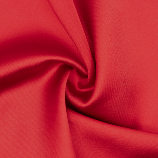 Satin Stoff Rot – Hochwertige Meterware für Kleider, Blusen & Accessoires