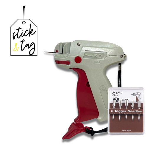 Etikettierpistole Bano'k 503 X Fein - Starter Set mit Ersatznadeln